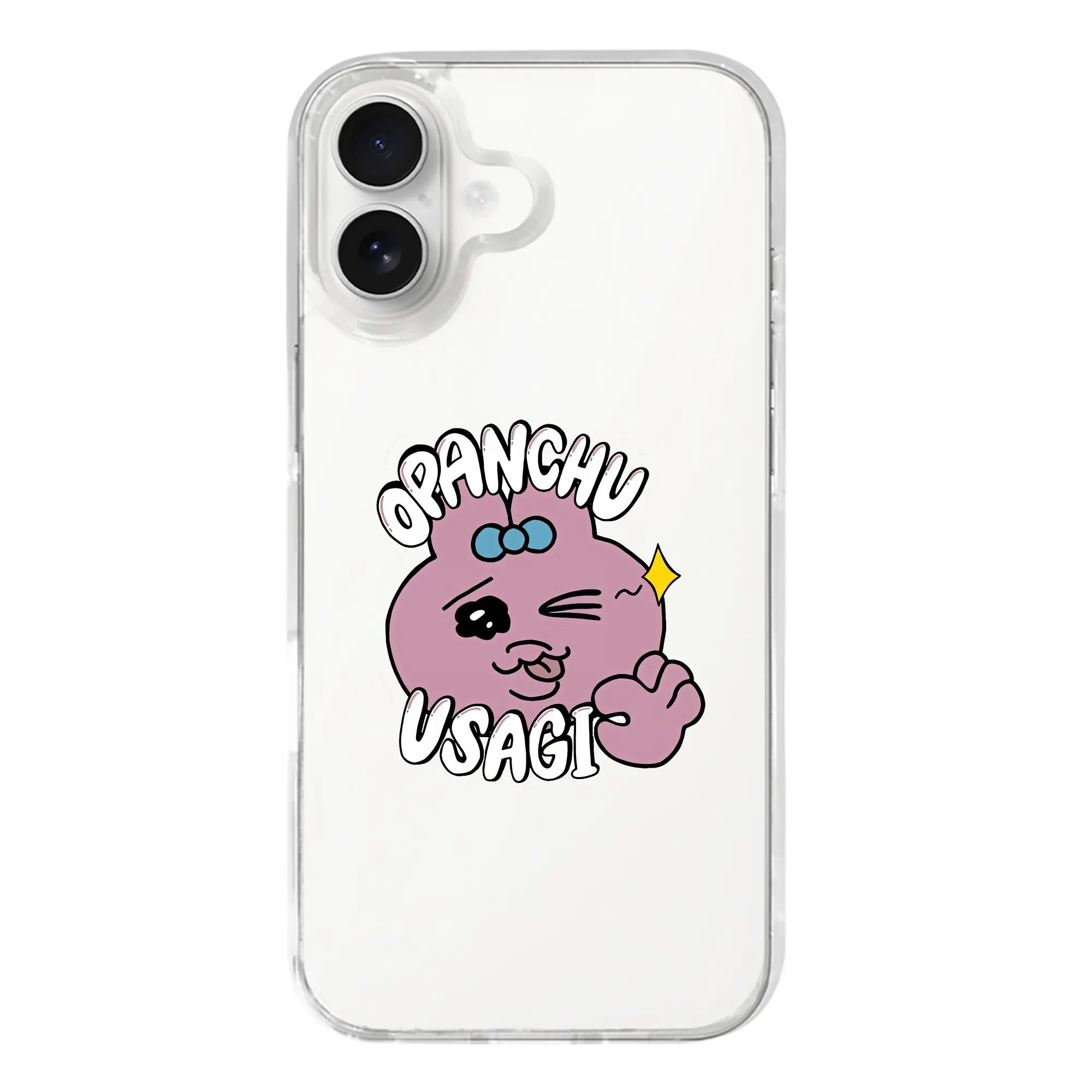 おぱんちゅうさぎ グッズ おぱんちゅうさぎ - iPhone 17シリーズ 透明スマホケース – 薄型・耐衝撃・精密フィット保護カバー